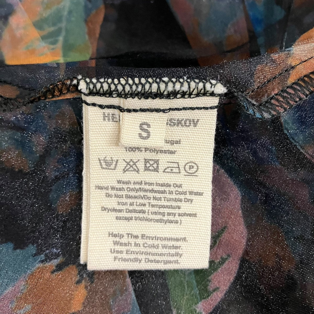 20AW花柄シアーワンピース
