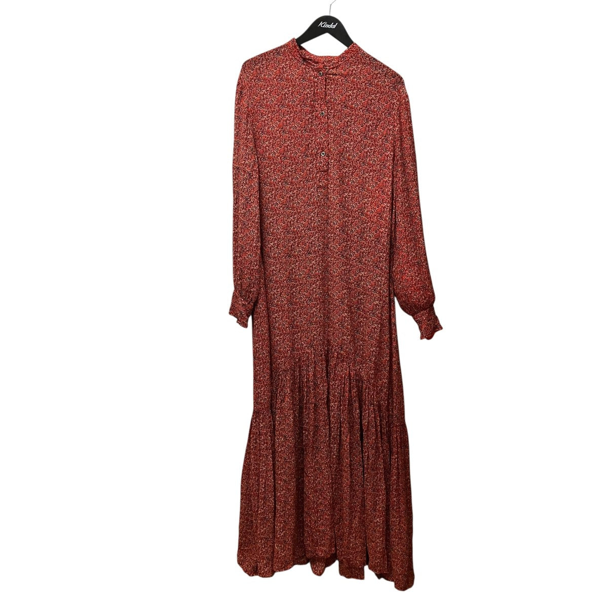 ISABEL MARANT 総柄モザイクワンピース78-06-76-06012 古着・中古-1枚目のアイテム画像