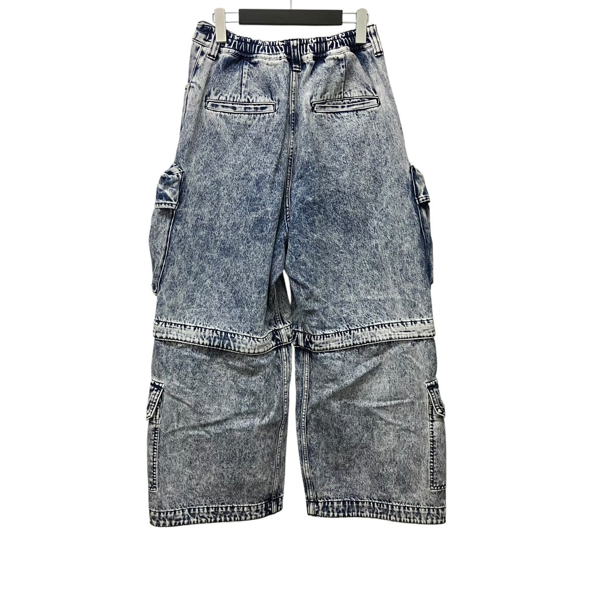 MAISON SPECIAL Big Pocket 2WAY Denim Wide Cargo Pants2WAYデニムカーゴパンツ11231461404 古着・中古-2枚目のアイテム画像