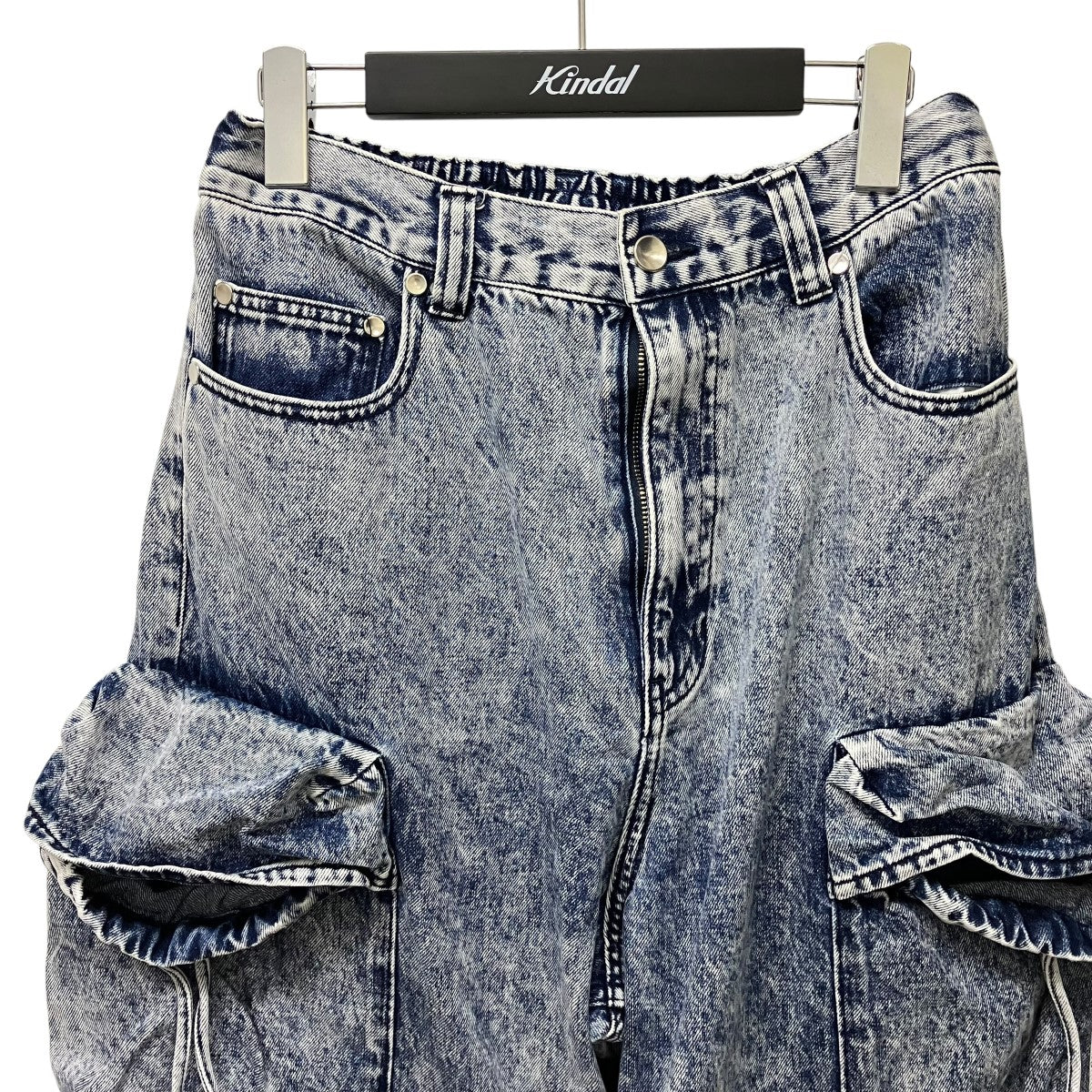 MAISON SPECIAL Big Pocket 2WAY Denim Wide Cargo Pants2WAYデニムカーゴパンツ11231461404 古着・中古-3枚目のアイテム画像