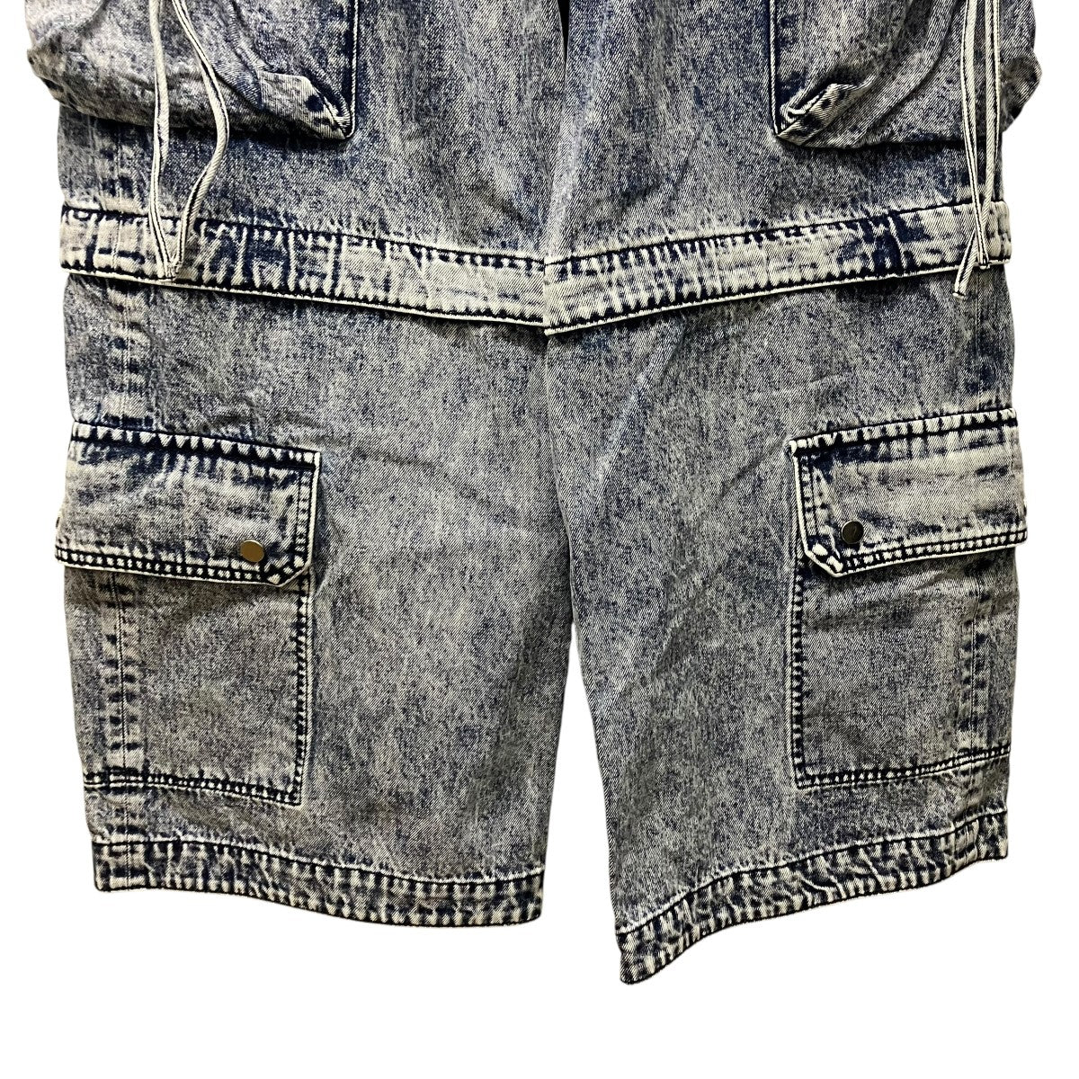 MAISON SPECIAL Big Pocket 2WAY Denim Wide Cargo Pants2WAYデニムカーゴパンツ11231461404 古着・中古-4枚目のアイテム画像
