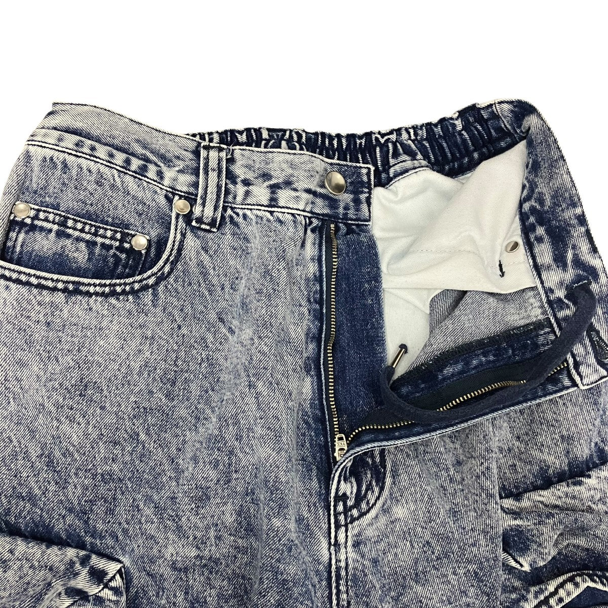 MAISON SPECIAL Big Pocket 2WAY Denim Wide Cargo Pants2WAYデニムカーゴパンツ11231461404 古着・中古-5枚目のアイテム画像