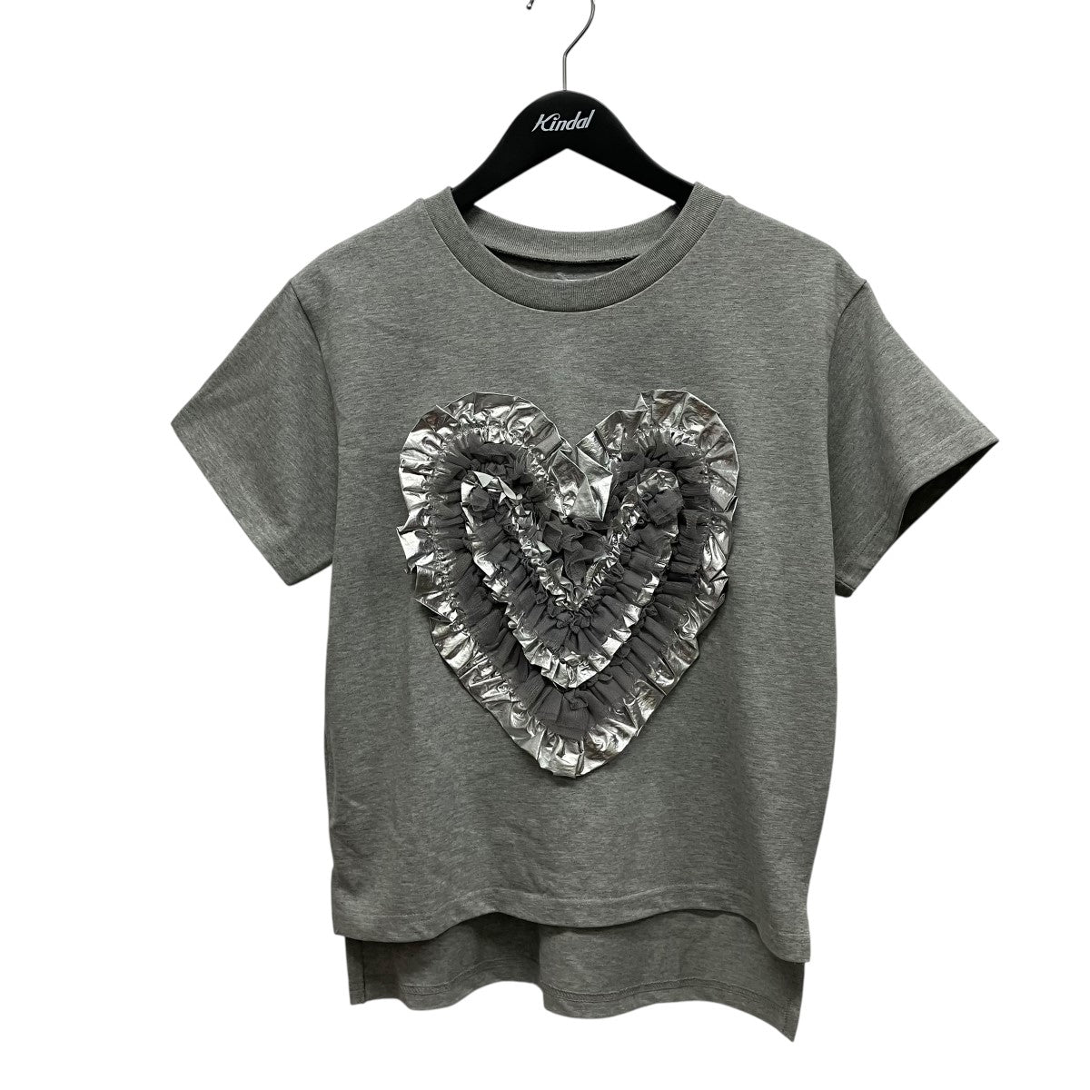 POPPY ハートフリルTシャツ 古着・中古-1枚目のアイテム画像
