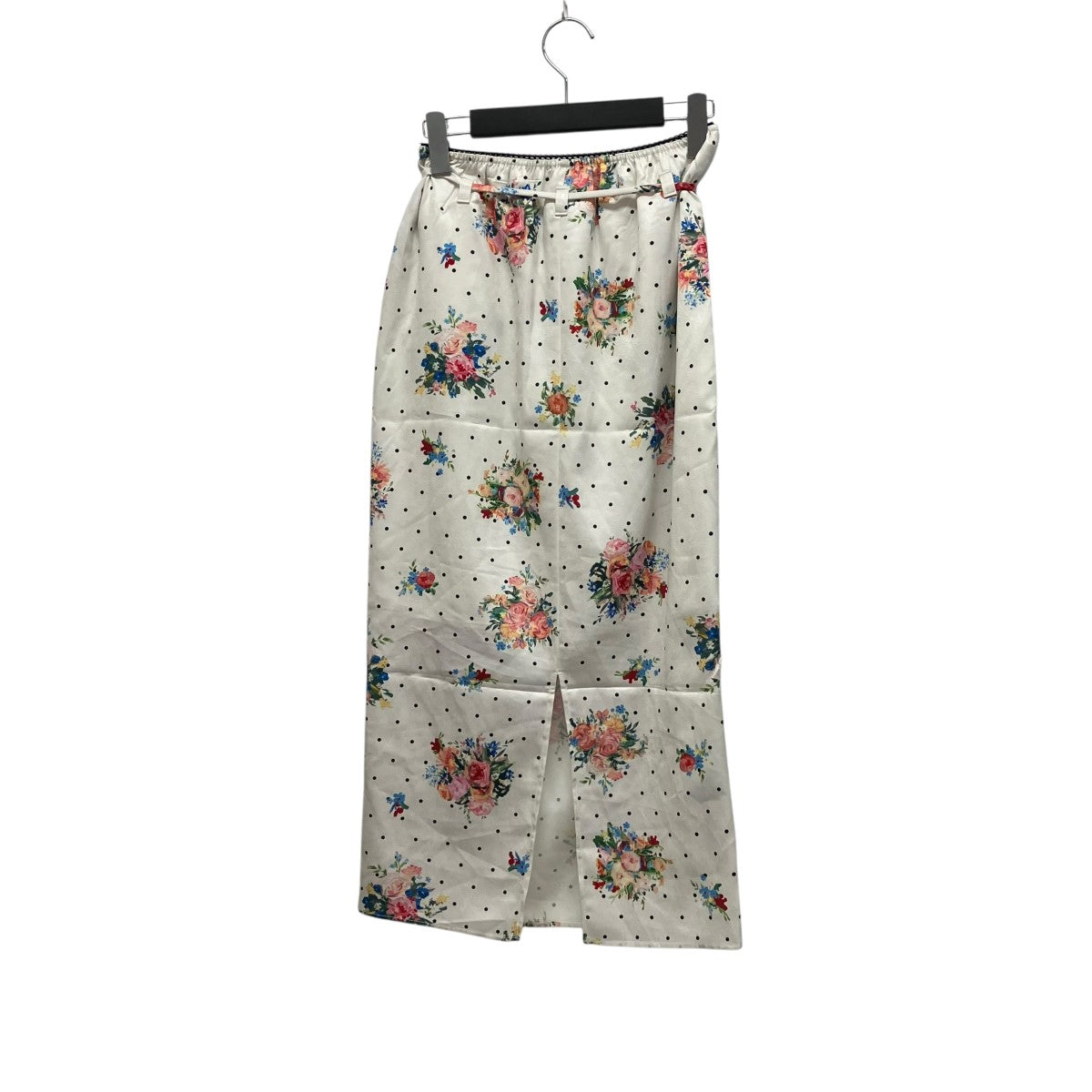 POPPY ドットフラワープリントスカート 古着・中古-2枚目のアイテム画像