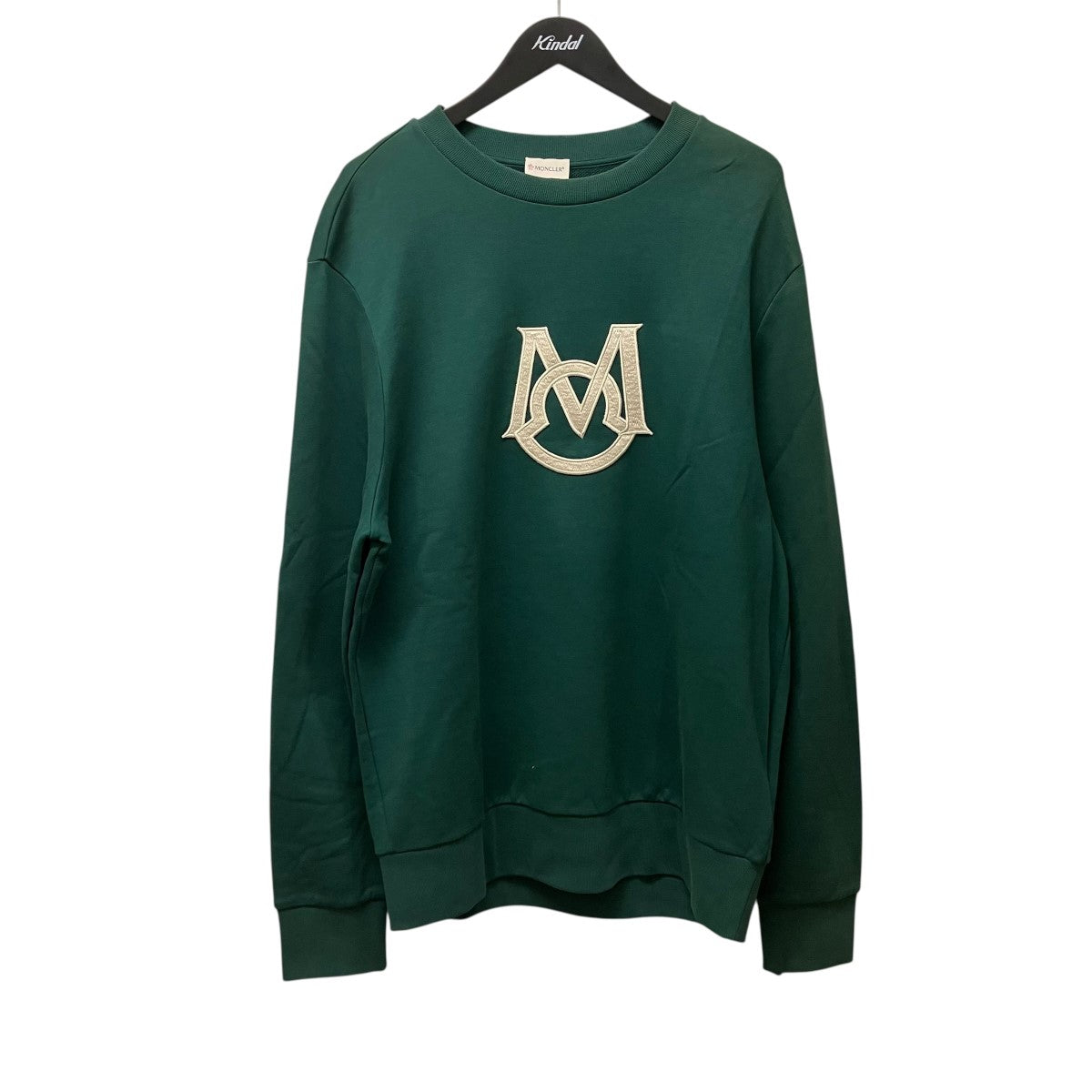 MONCLER ロゴ刺繍スウェットトレーナーI20918G00001 古着・中古-1枚目のアイテム画像