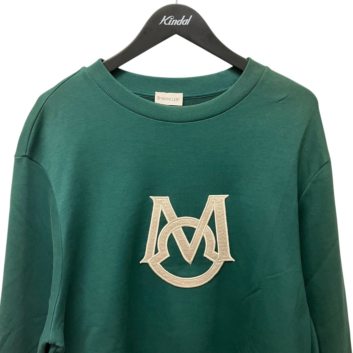 MONCLER ロゴ刺繍スウェットトレーナーI20918G00001 古着・中古-3枚目のアイテム画像