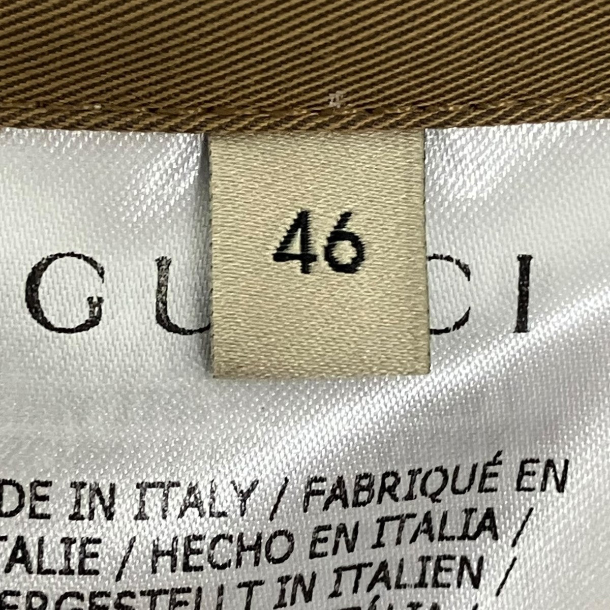 GUCCI タイガー刺繍トレンチコート669124 古着・中古-7枚目のアイテム画像