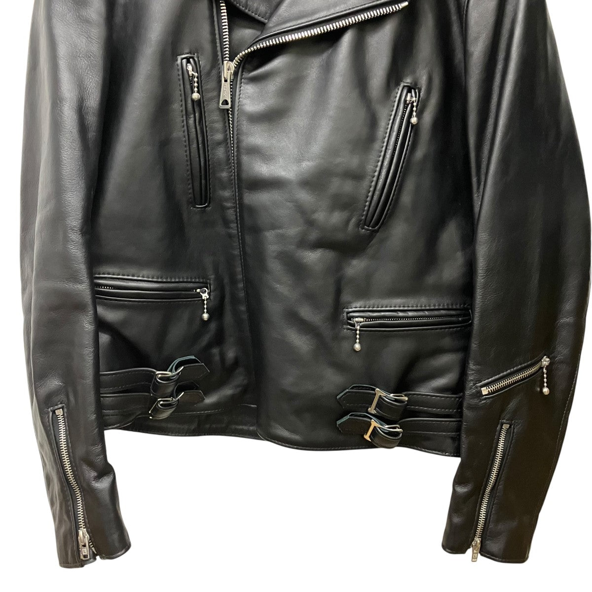 Lewis Leathers LIGHTNINGダブルライダースジャケット 古着・中古-4枚目のアイテム画像