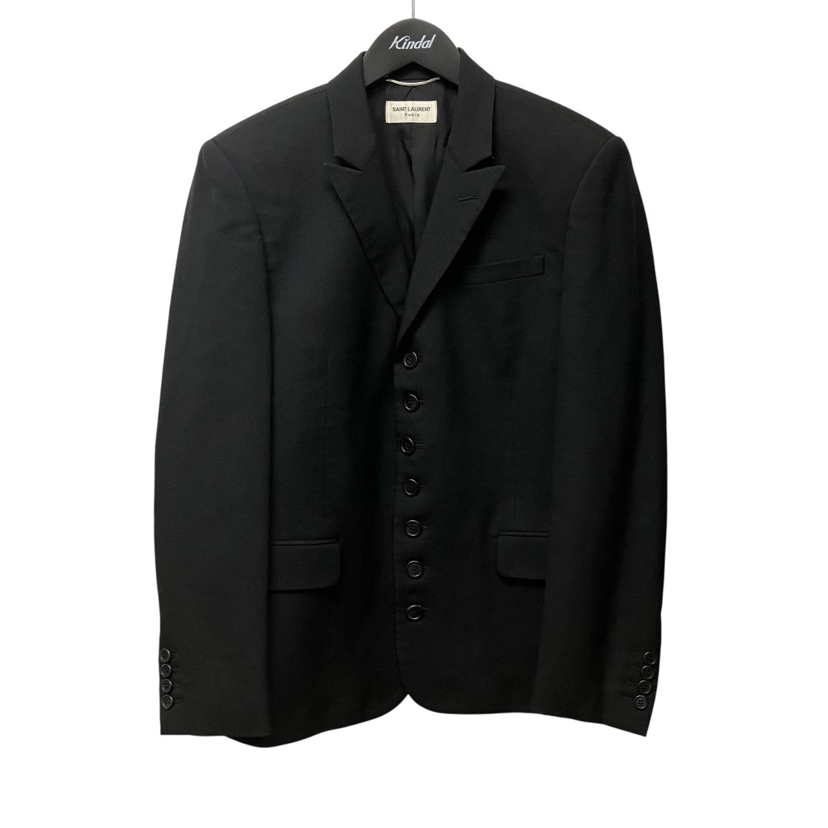 Saint Laurent Paris ピークドラペルジャケット587474 古着・中古-1枚目のアイテム画像