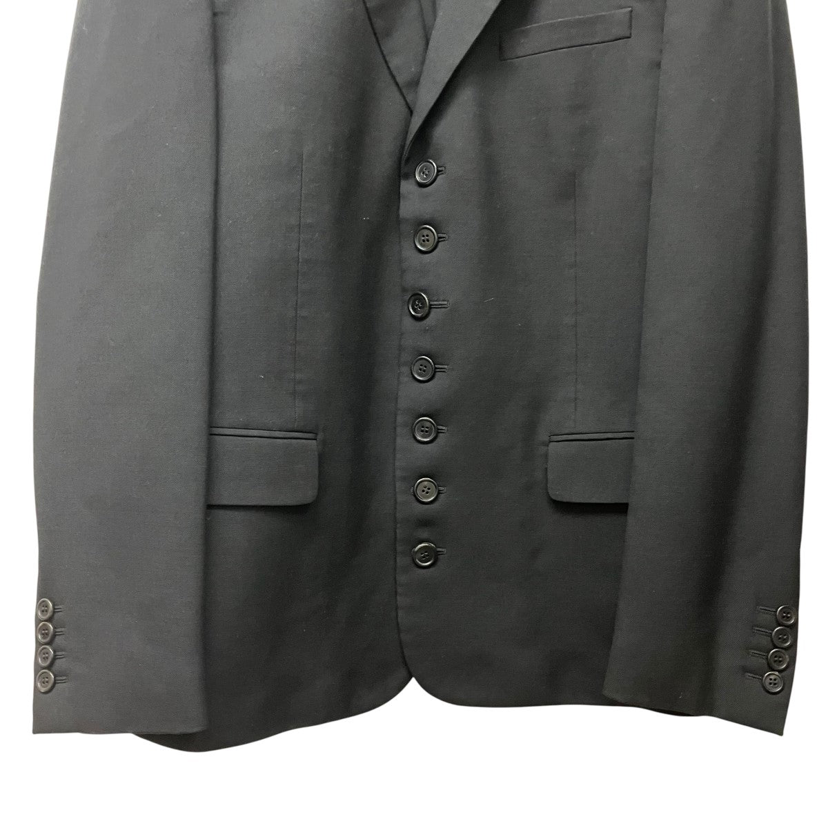 Saint Laurent Paris ピークドラペルジャケット587474 古着・中古-4枚目のアイテム画像