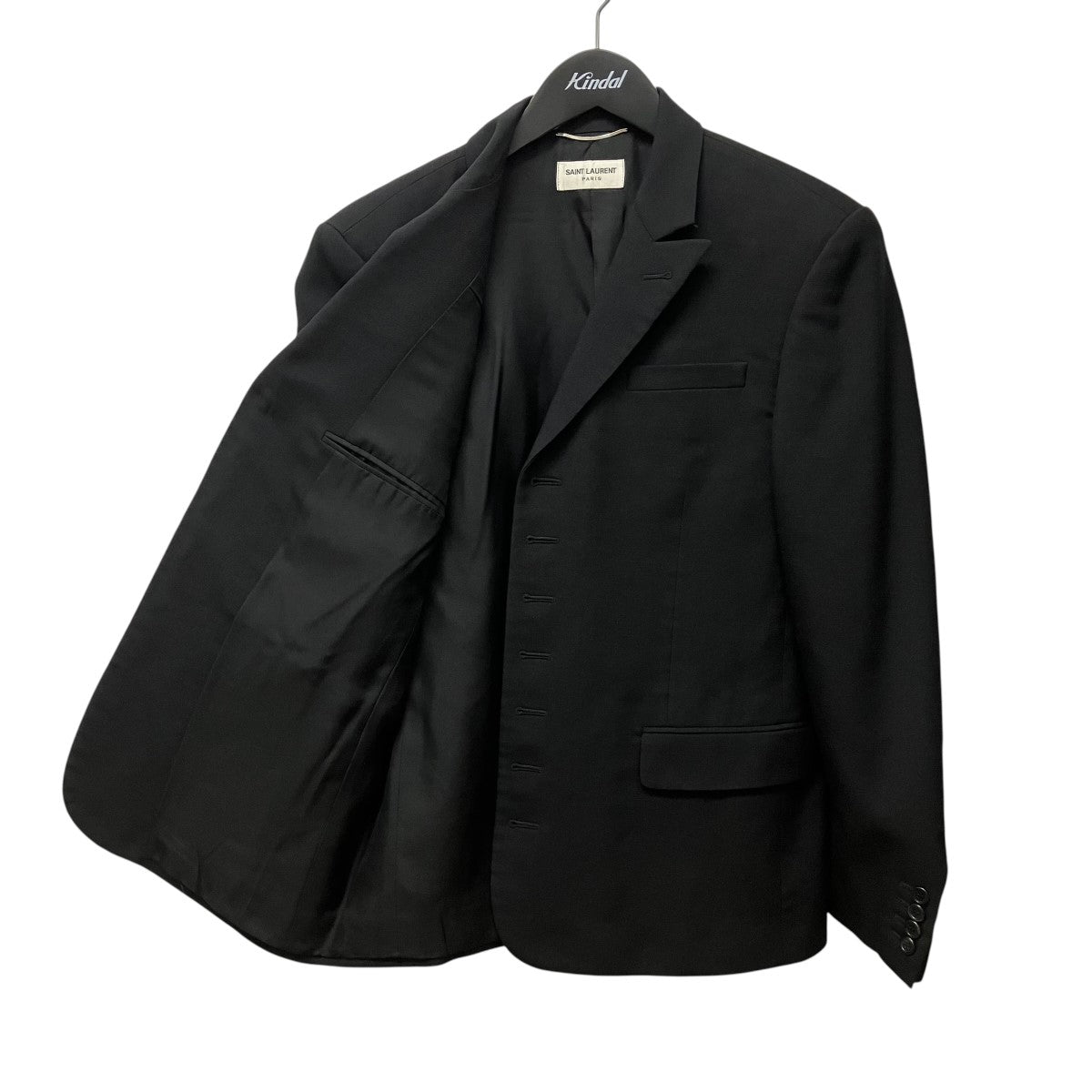 Saint Laurent Paris ピークドラペルジャケット587474 古着・中古-6枚目のアイテム画像