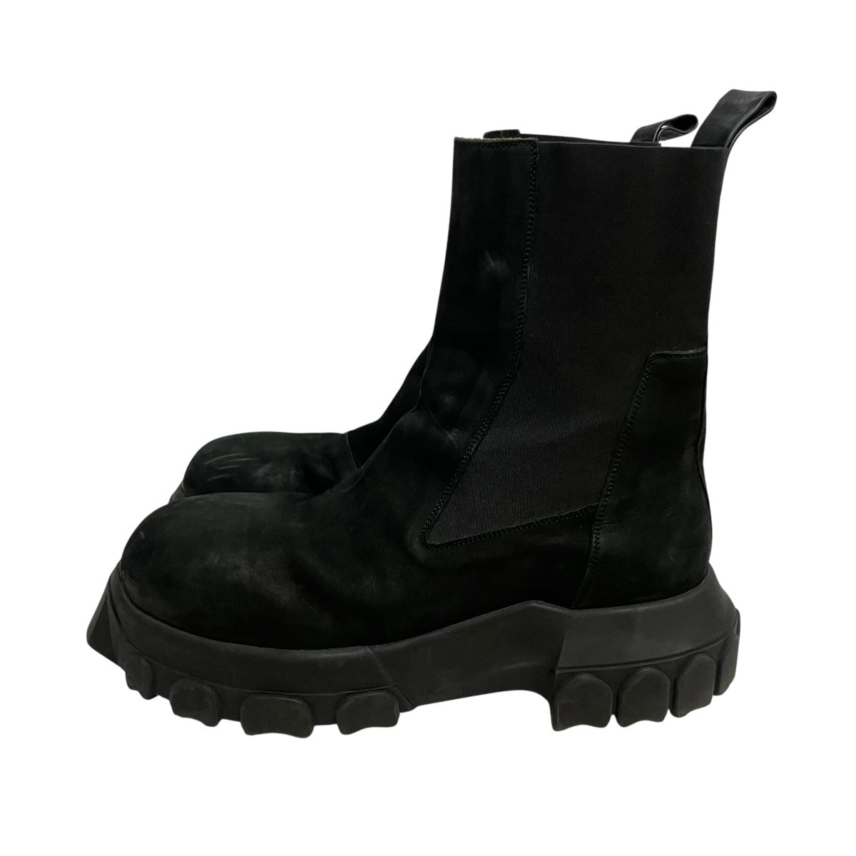 RICK OWENS Bozo Tractorサイドゴアブーツ 古着・中古-3枚目のアイテム画像