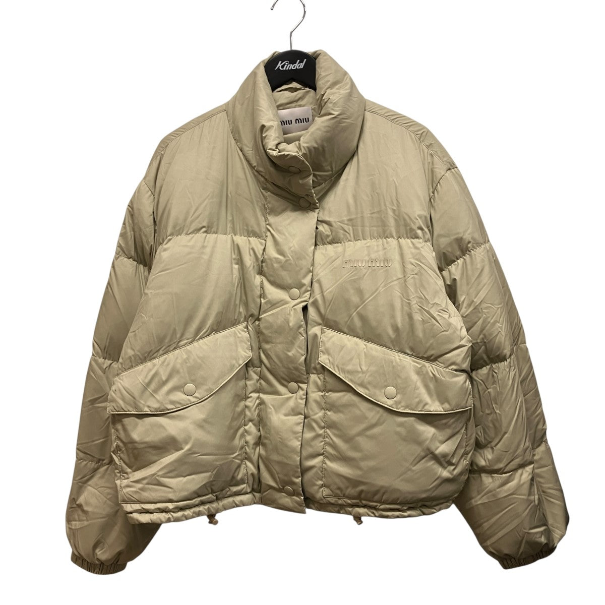 MIU MIU テクニカルポンシー ダウンジャケットML1111 古着・中古-1枚目のアイテム画像