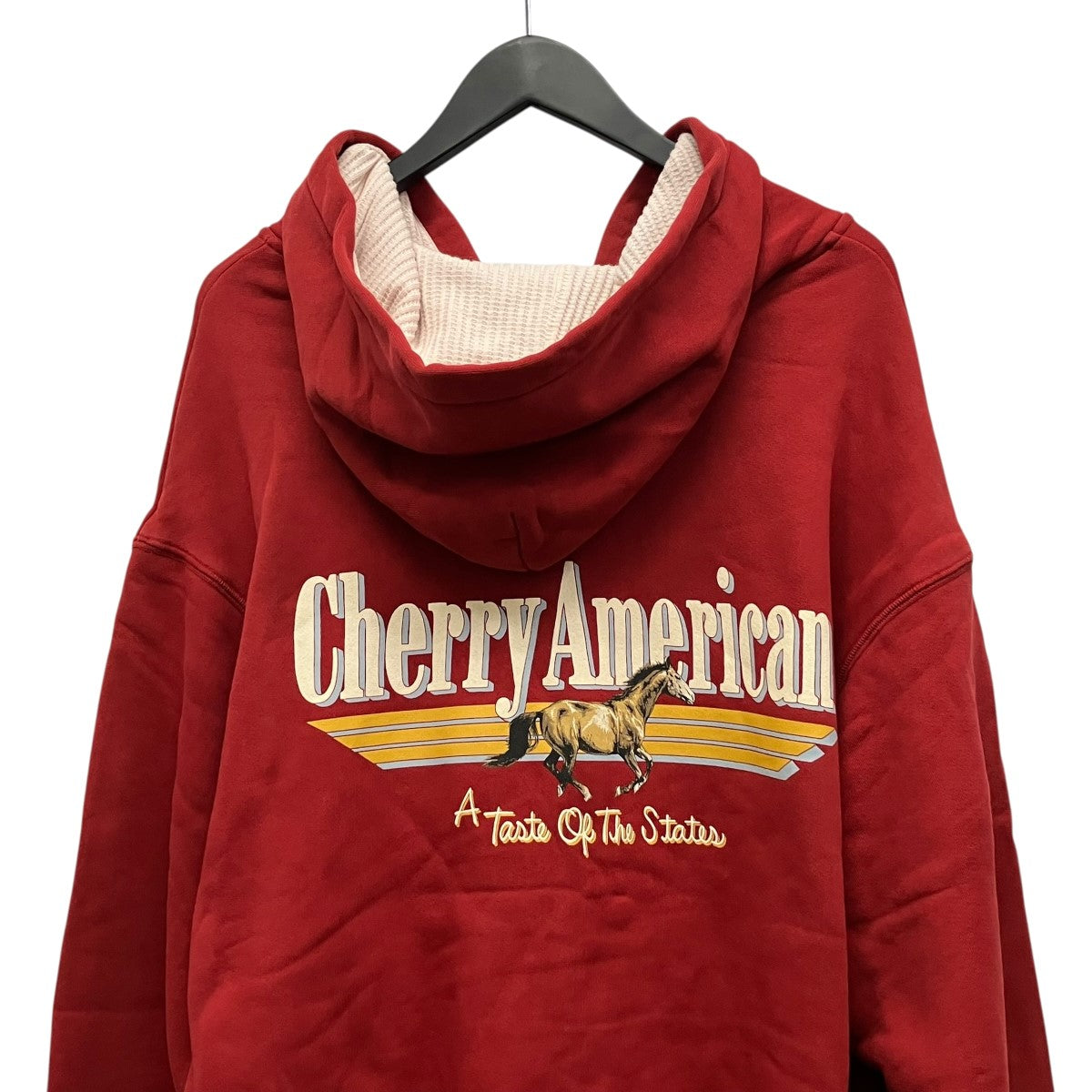 CHERRY LOS ANGLES サーマルZIP UPパーカー 古着・中古-5枚目のアイテム画像