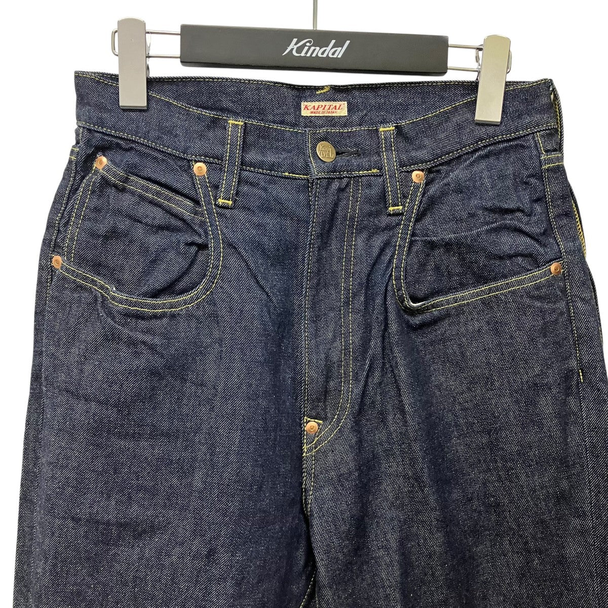 KAPITAL 14ozデニム リンゴマンパンツEK-410 古着・中古-3枚目のアイテム画像