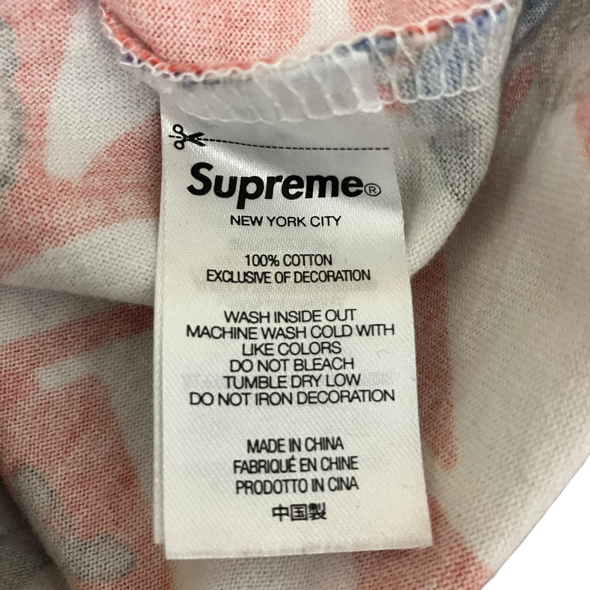 Supreme 22AWElephant S S Top総柄Tシャツ 古着・中古-6枚目のアイテム画像