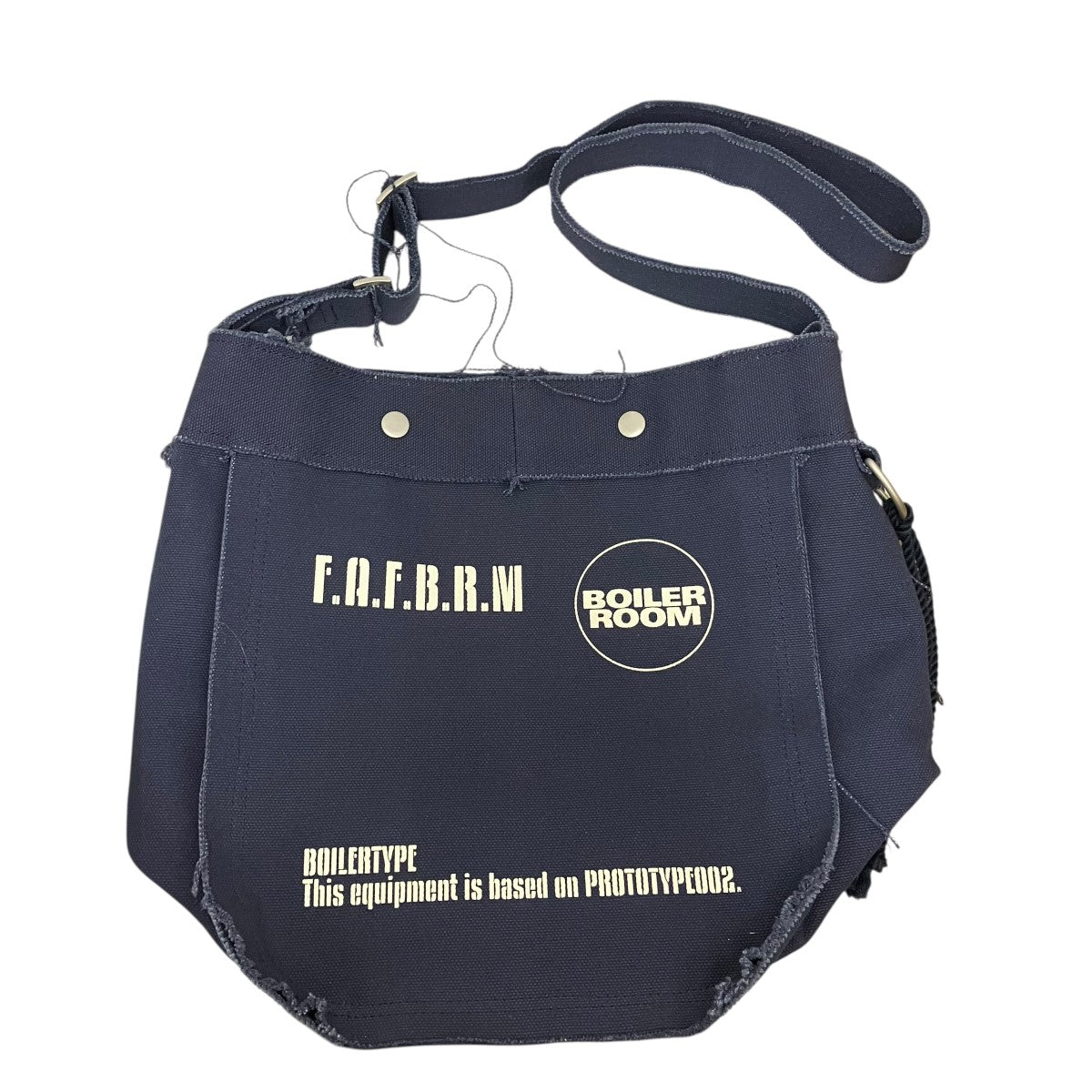 BOILER ROOM キャンバスショルダーバッグ00242802-BR 古着・中古-1枚目のアイテム画像