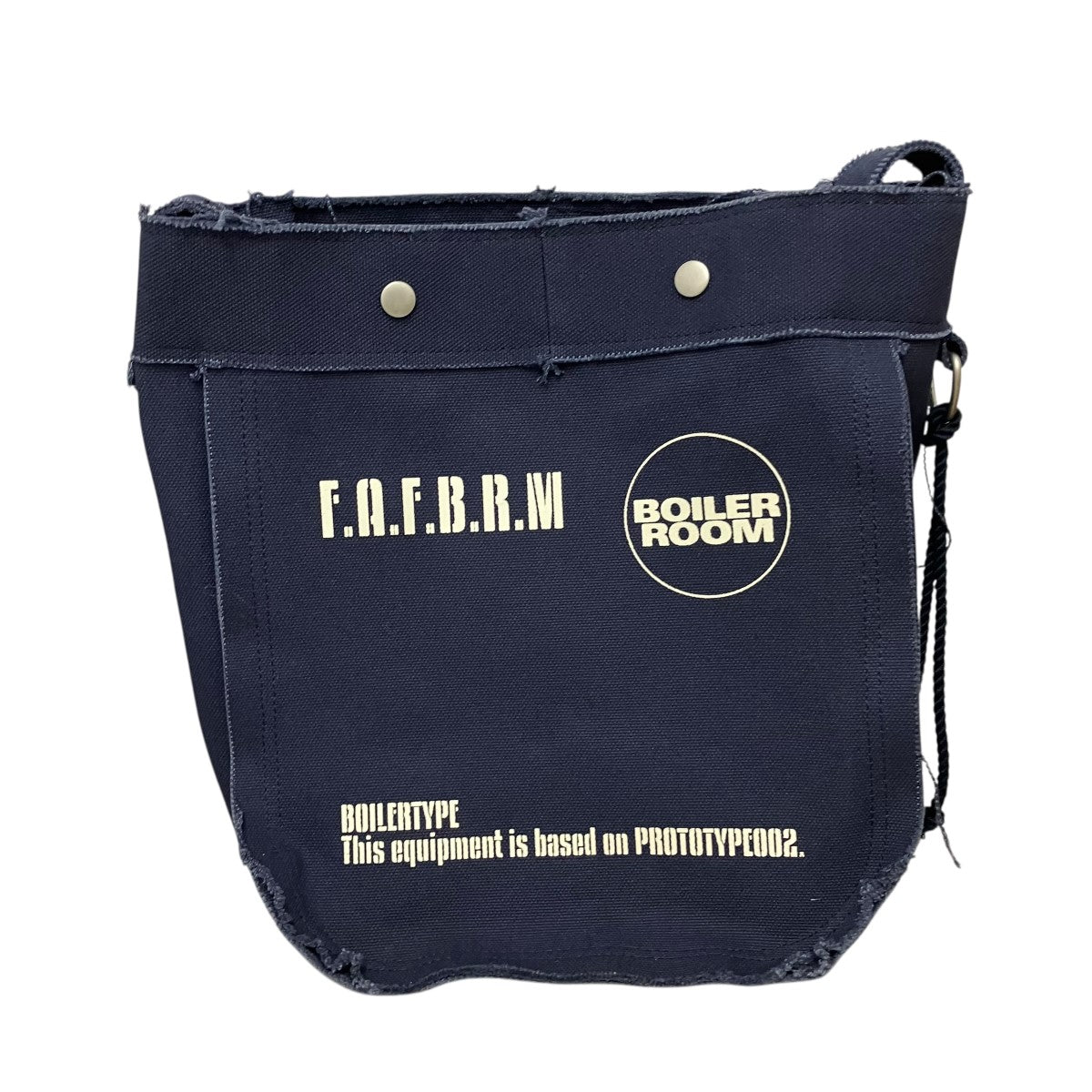 BOILER ROOM キャンバスショルダーバッグ00242802-BR 古着・中古-2枚目のアイテム画像