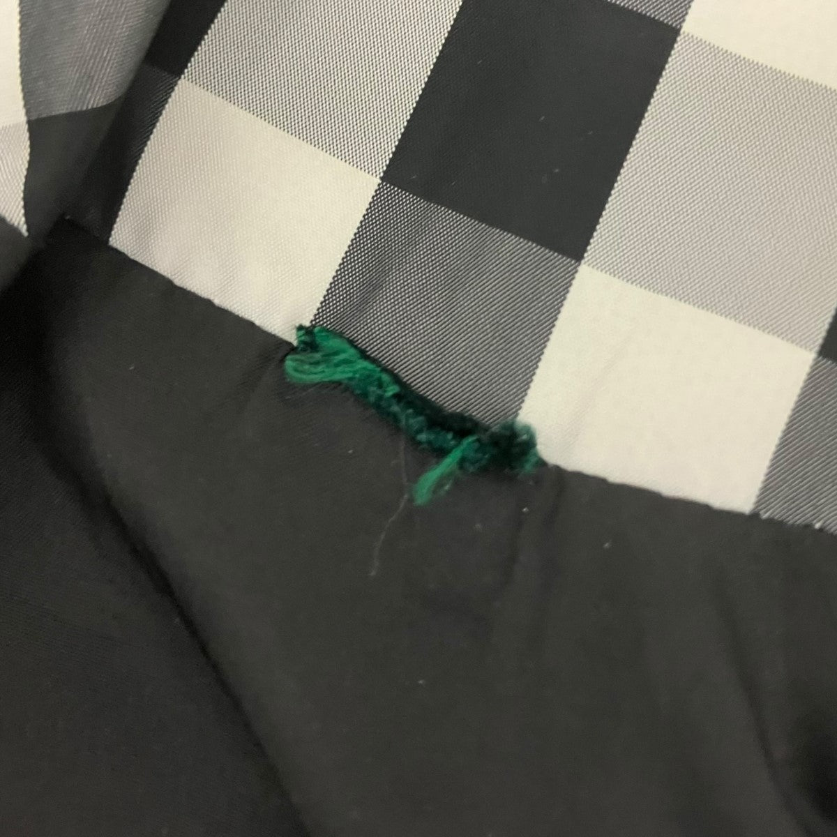 ジップアップチェックジャケット