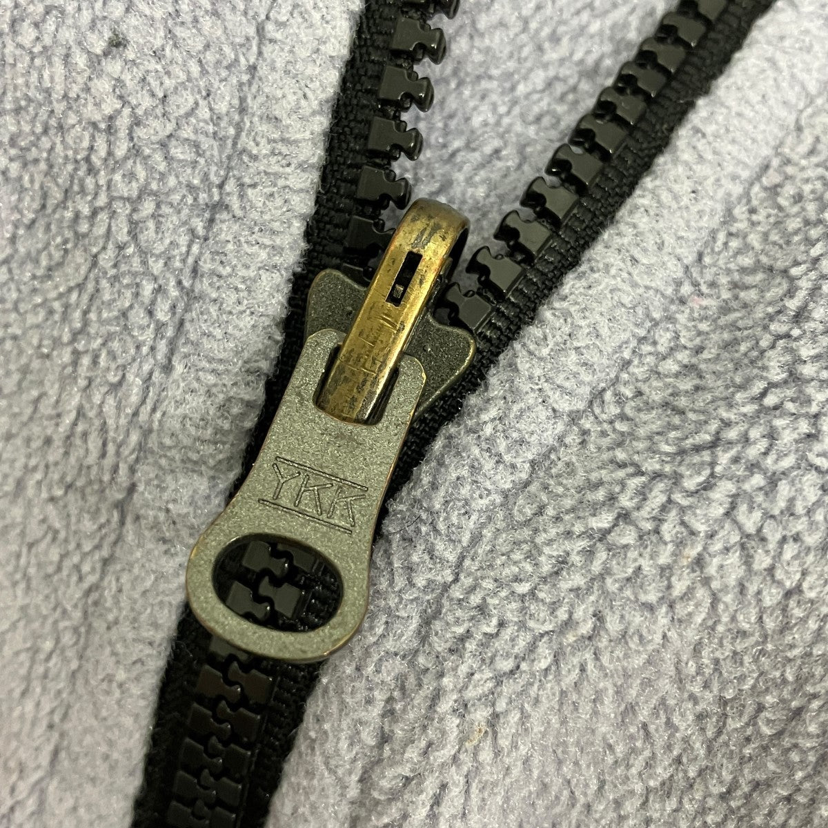 バイカラーフリースジャケット