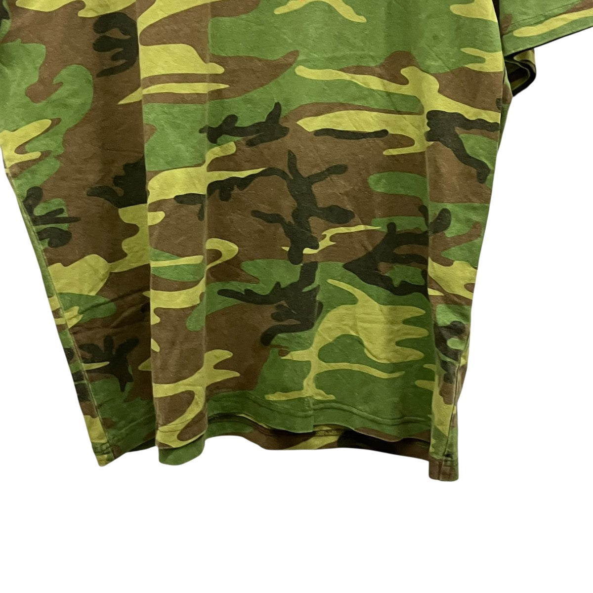 24SSScript Tee CamoスクリプトロゴTシャツ