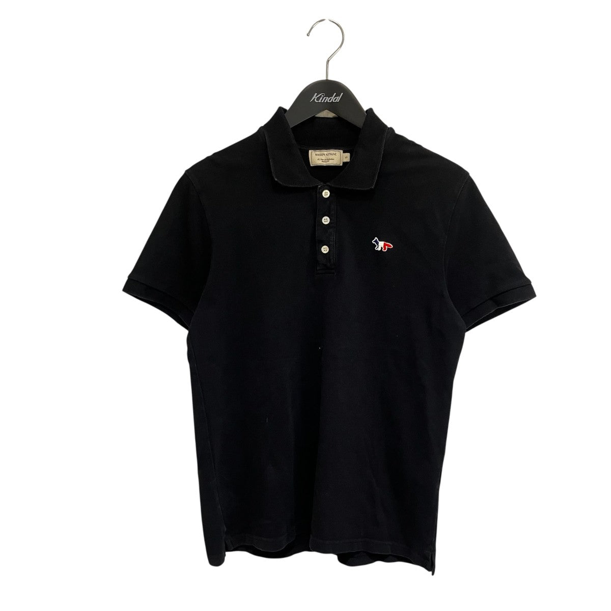 MAISON KITSUNE ワンポイントポロシャツAM00200KJ7002 古着・中古-1枚目のアイテム画像