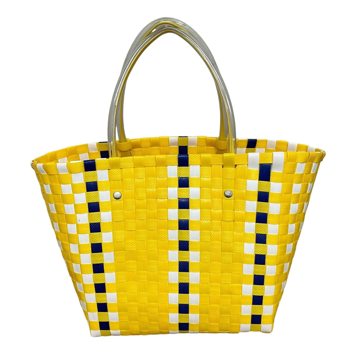 MARNI チェックハンドカコバッグ 古着・中古-2枚目のアイテム画像