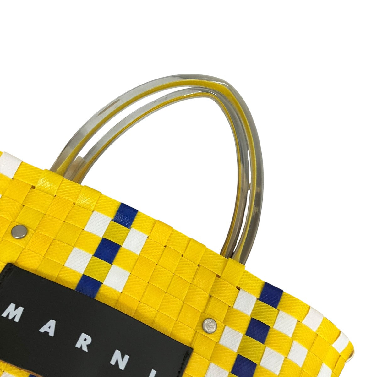 MARNI チェックハンドカコバッグ 古着・中古-5枚目のアイテム画像