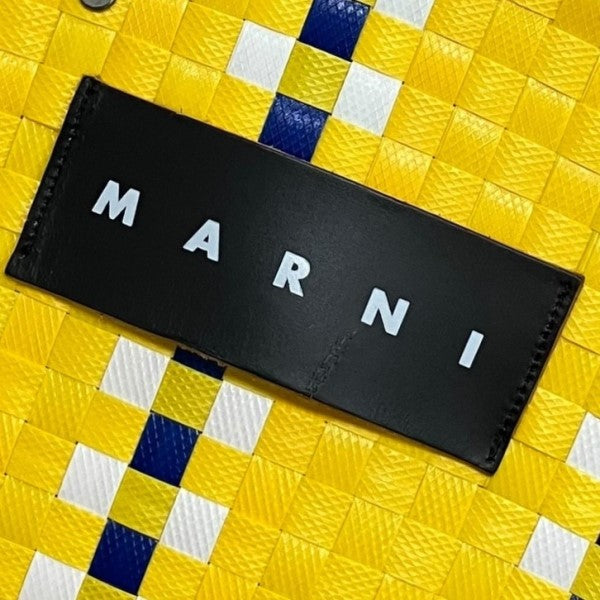 MARNI チェックハンドカコバッグ 古着・中古-7枚目のアイテム画像