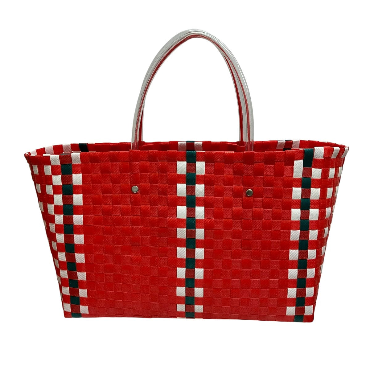 MARNI チェックハンドカゴバッグ 古着・中古-2枚目のアイテム画像
