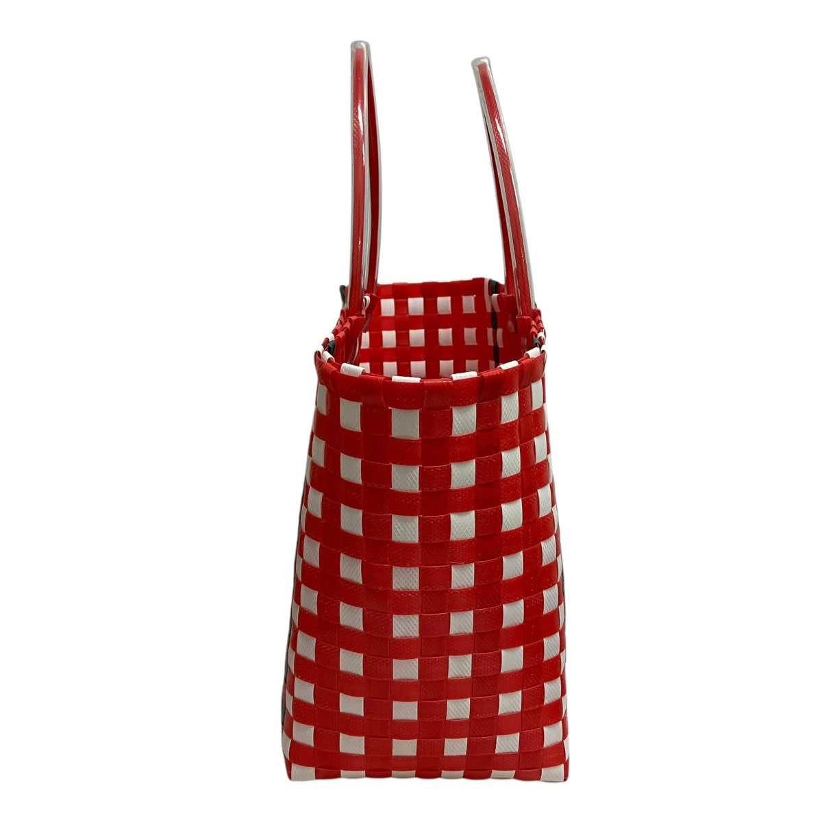 MARNI チェックハンドカゴバッグ 古着・中古-3枚目のアイテム画像