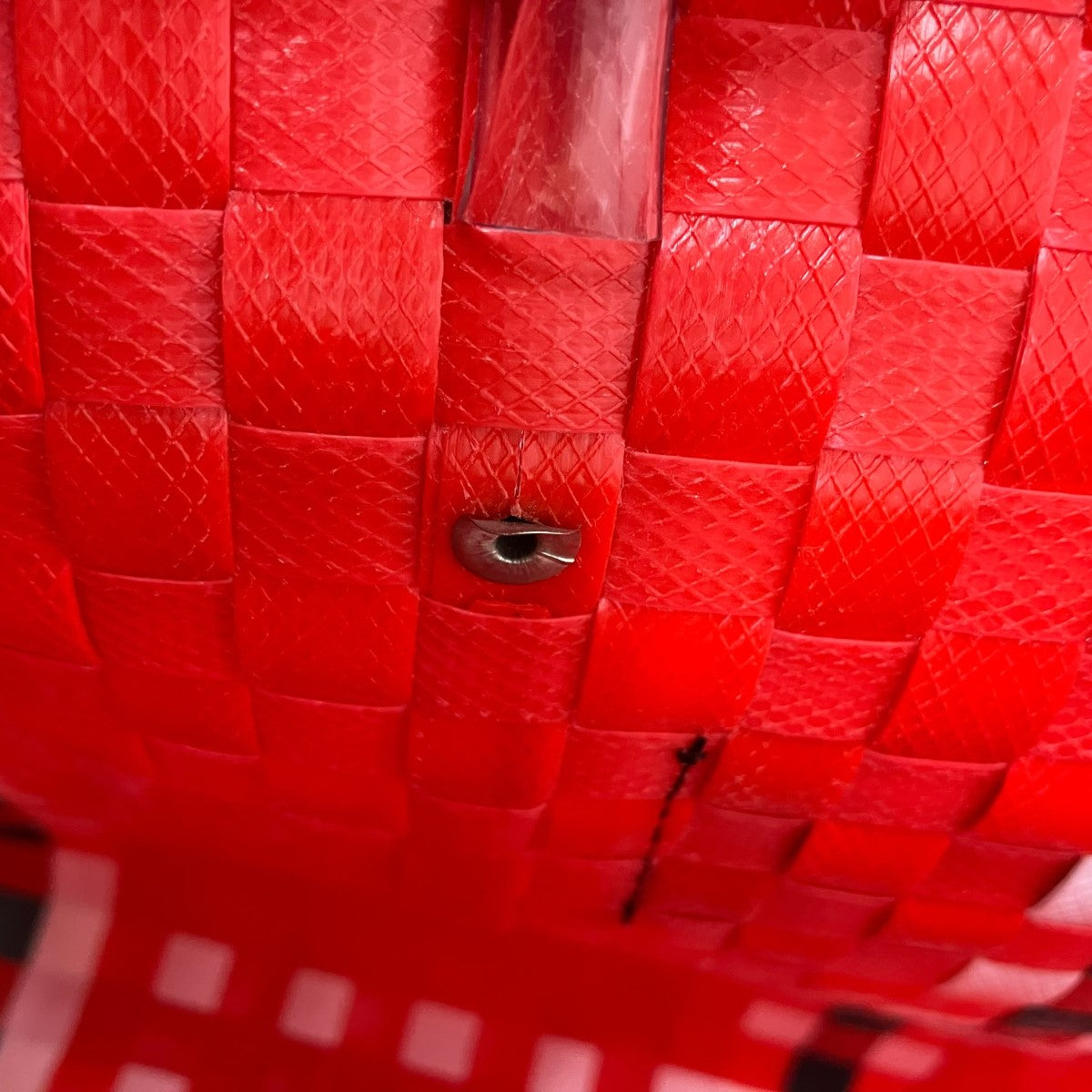 MARNI チェックハンドカゴバッグ 古着・中古-6枚目のアイテム画像