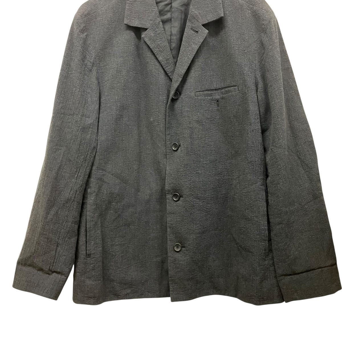 ISSEY MIYAKE MEN ノッチドラペル4BジャケットME91FU052 古着・中古-5枚目のアイテム画像