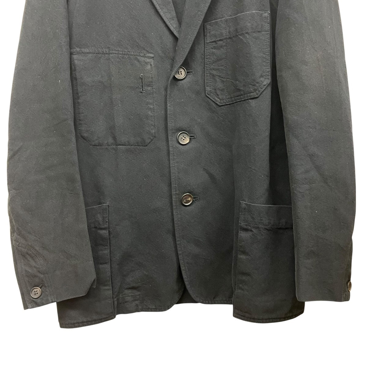 ISSEY MIYAKE MEN ペーパー混ノッチドラペル3BジャケットME31FF092 古着・中古-4枚目のアイテム画像