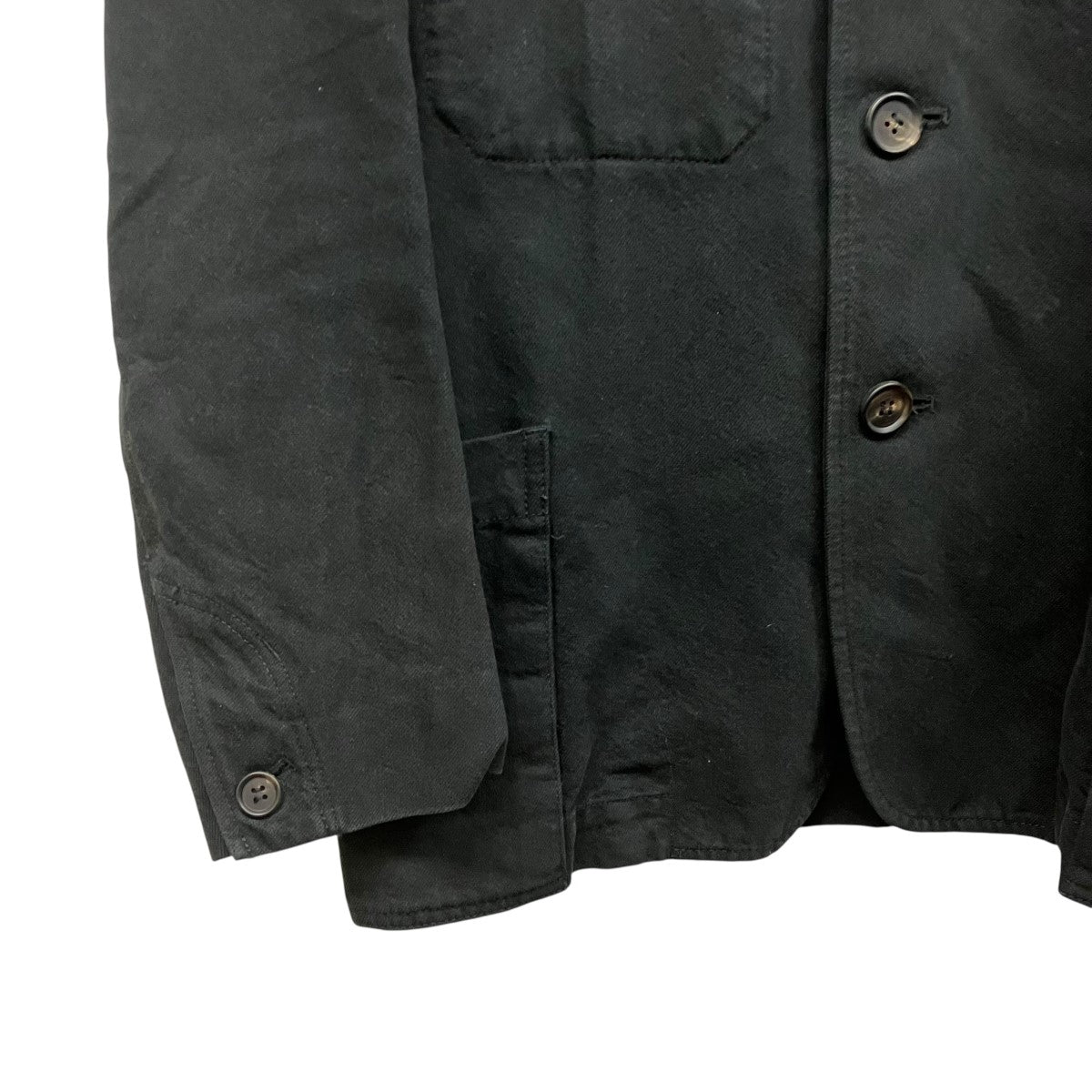 ISSEY MIYAKE MEN ペーパー混ノッチドラペル3BジャケットME31FF092 古着・中古-5枚目のアイテム画像