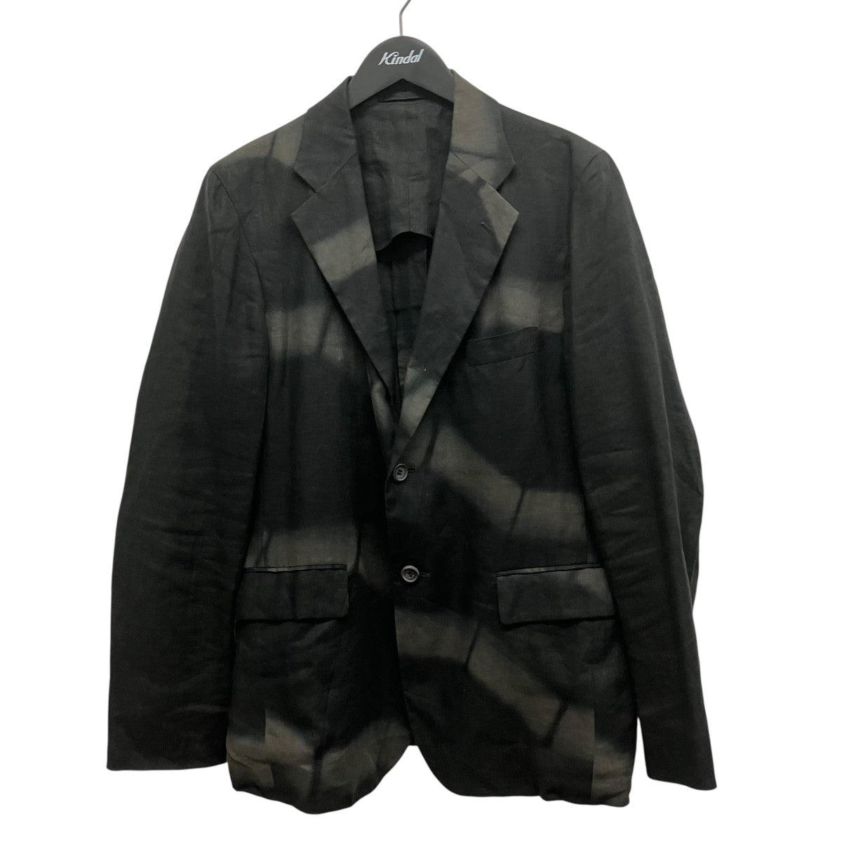 ISSEY MIYAKE MEN ノッチドラペル2BリネンジャケットME21FE139 古着・中古-1枚目のアイテム画像