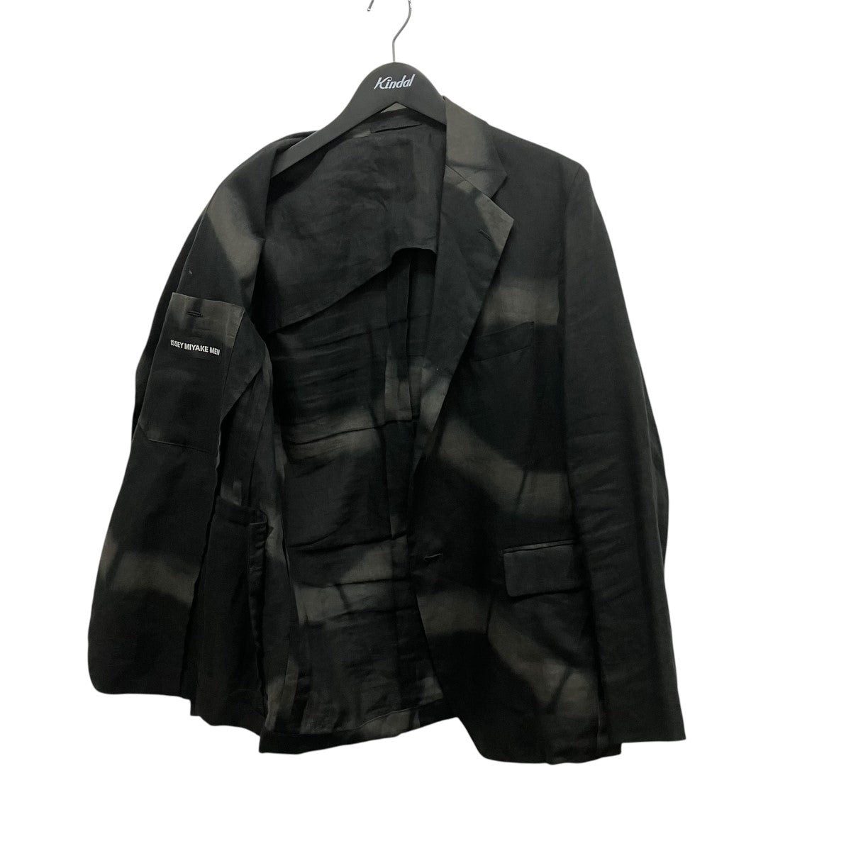 ISSEY MIYAKE MEN ノッチドラペル2BリネンジャケットME21FE139 古着・中古-3枚目のアイテム画像