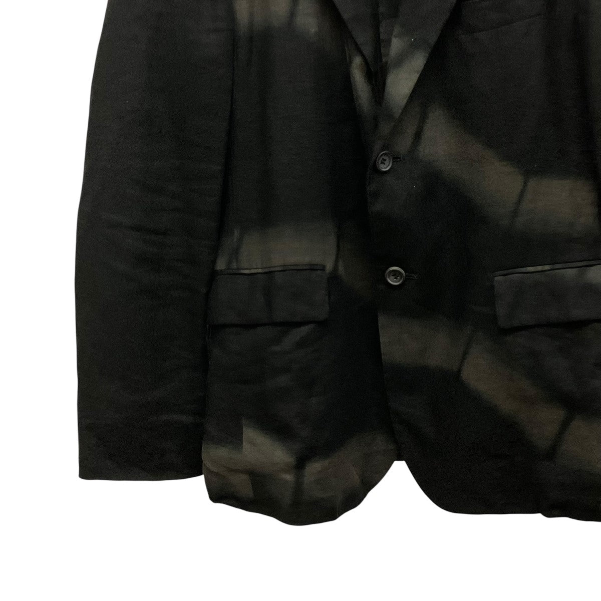 ISSEY MIYAKE MEN ノッチドラペル2BリネンジャケットME21FE139 古着・中古-5枚目のアイテム画像