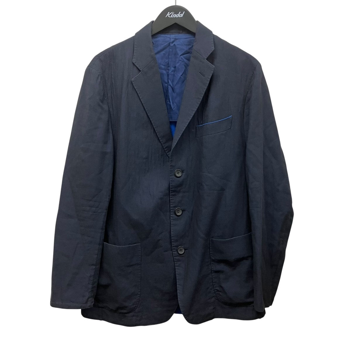ISSEY MIYAKE MEN ノッチドラペル3BジャケットME01FD036 古着・中古-1枚目のアイテム画像