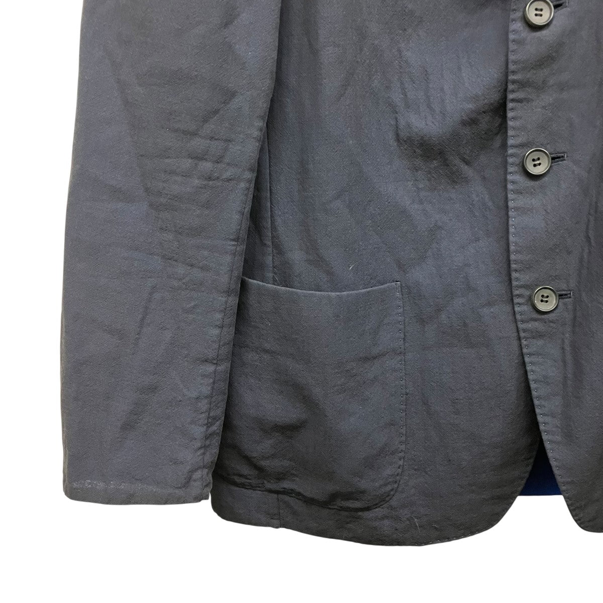 ISSEY MIYAKE MEN ノッチドラペル3BジャケットME01FD036 古着・中古-4枚目のアイテム画像