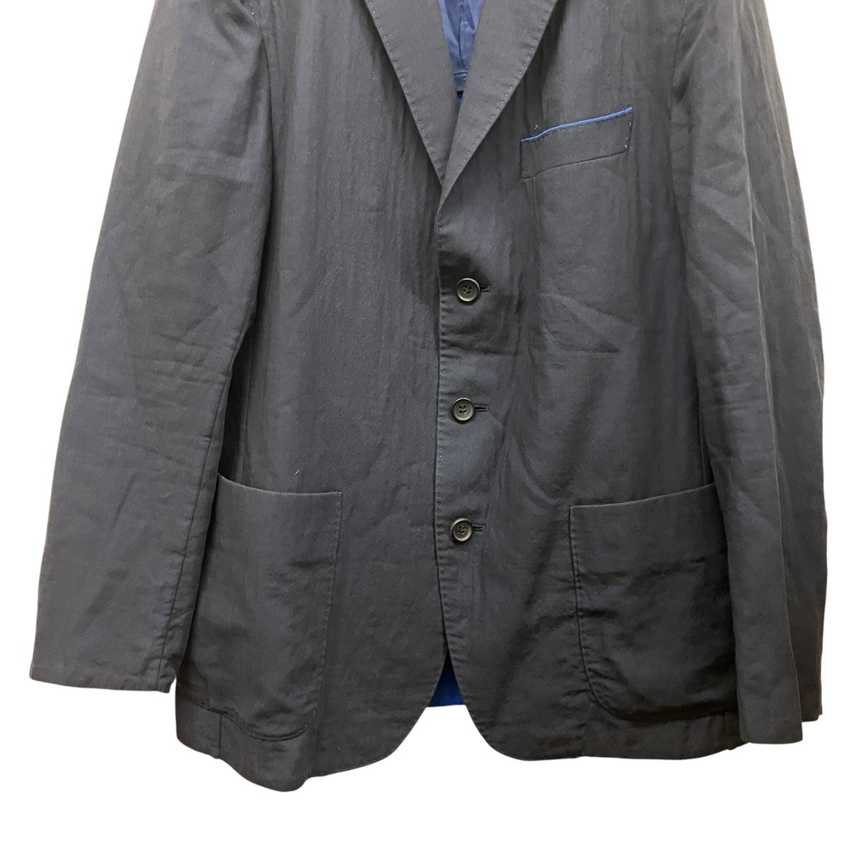 ISSEY MIYAKE MEN ノッチドラペル3BジャケットME01FD036 古着・中古-5枚目のアイテム画像