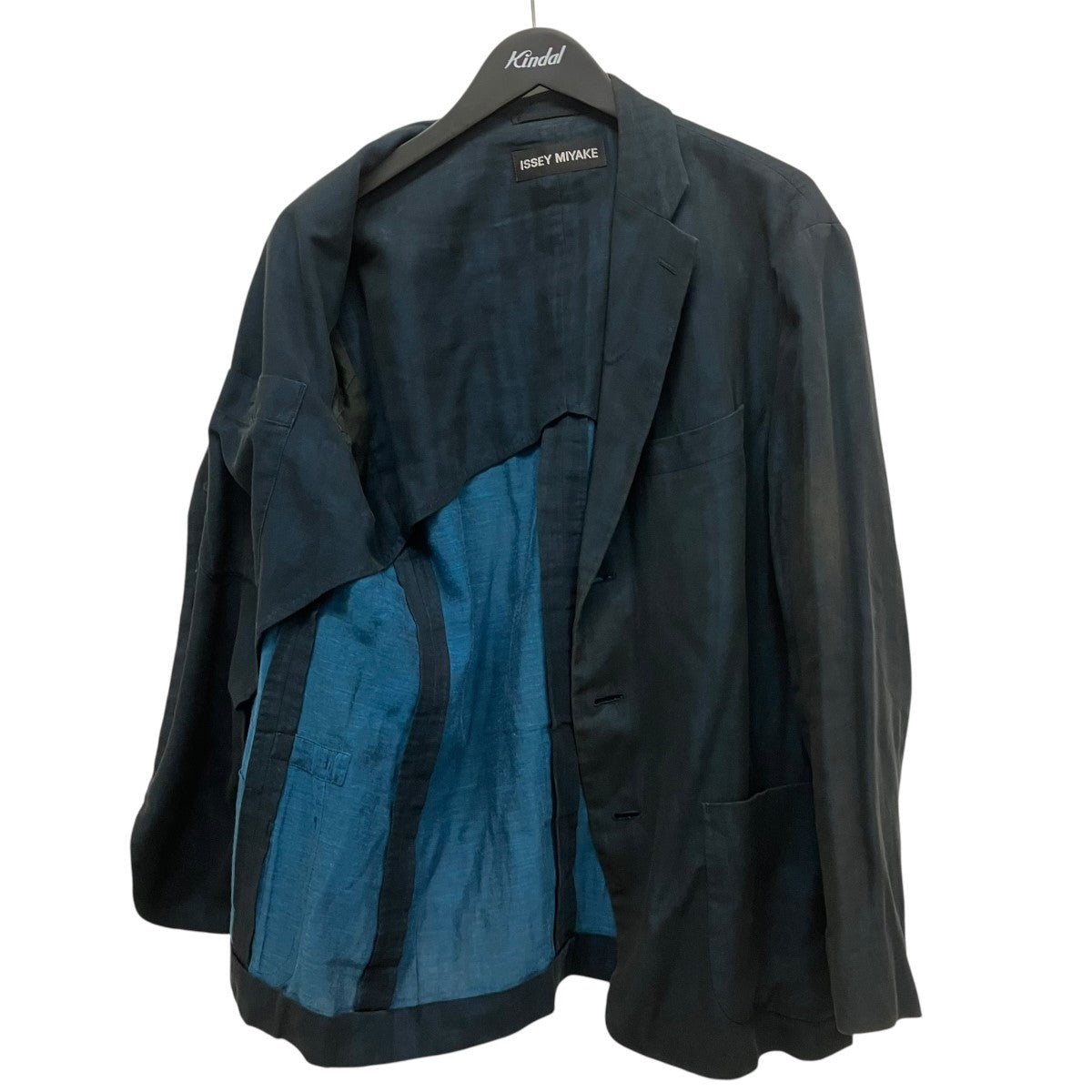 ISSEY MIYAKE MEN コットンリネンジャケットME01FD067 古着・中古-3枚目のアイテム画像