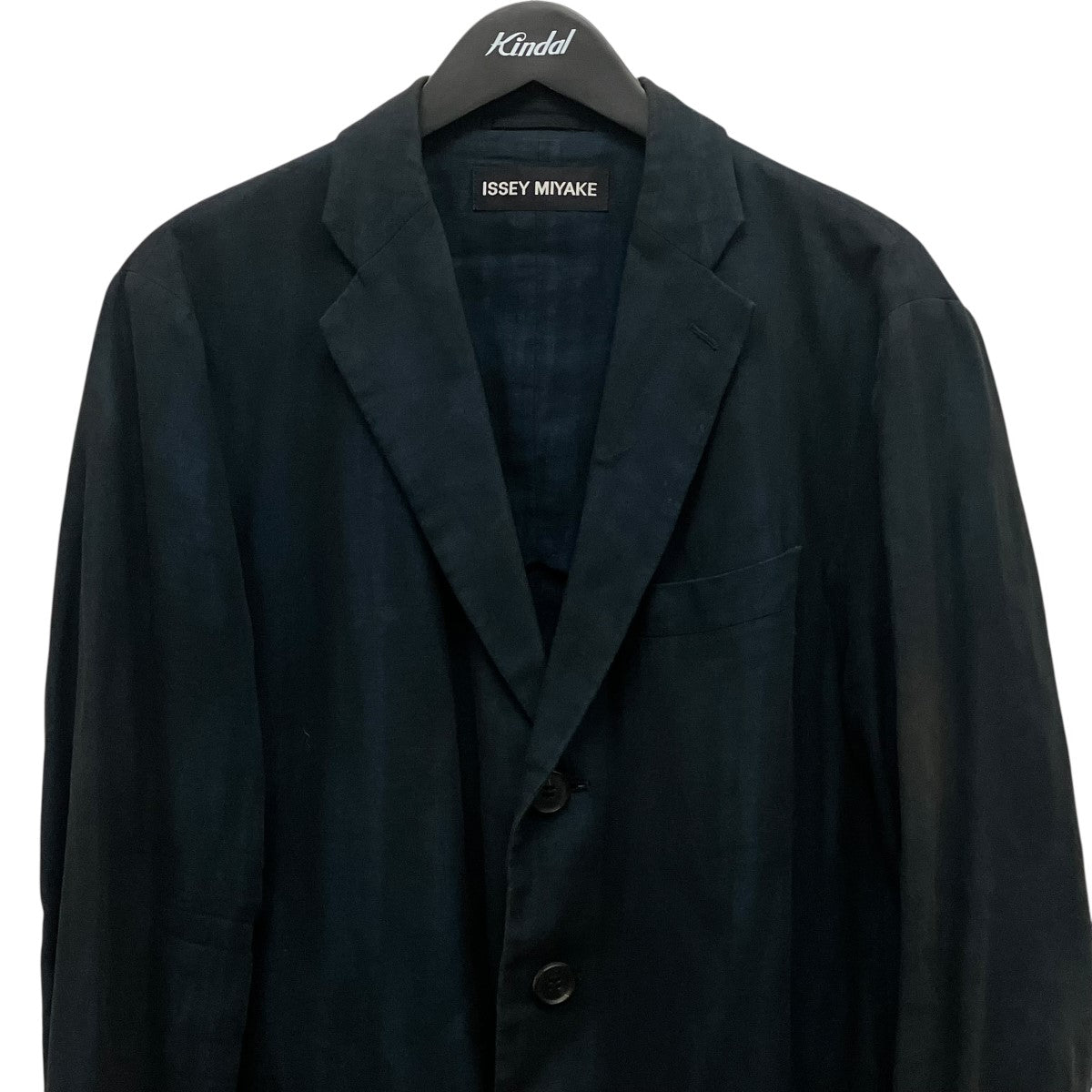 ISSEY MIYAKE MEN コットンリネンジャケットME01FD067 古着・中古-4枚目のアイテム画像