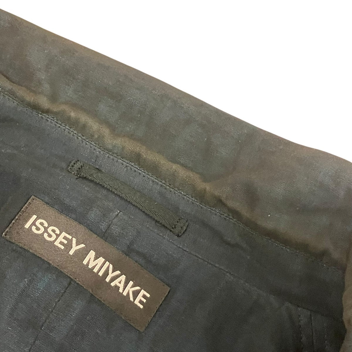 ISSEY MIYAKE MEN コットンリネンジャケットME01FD067 古着・中古-8枚目のアイテム画像