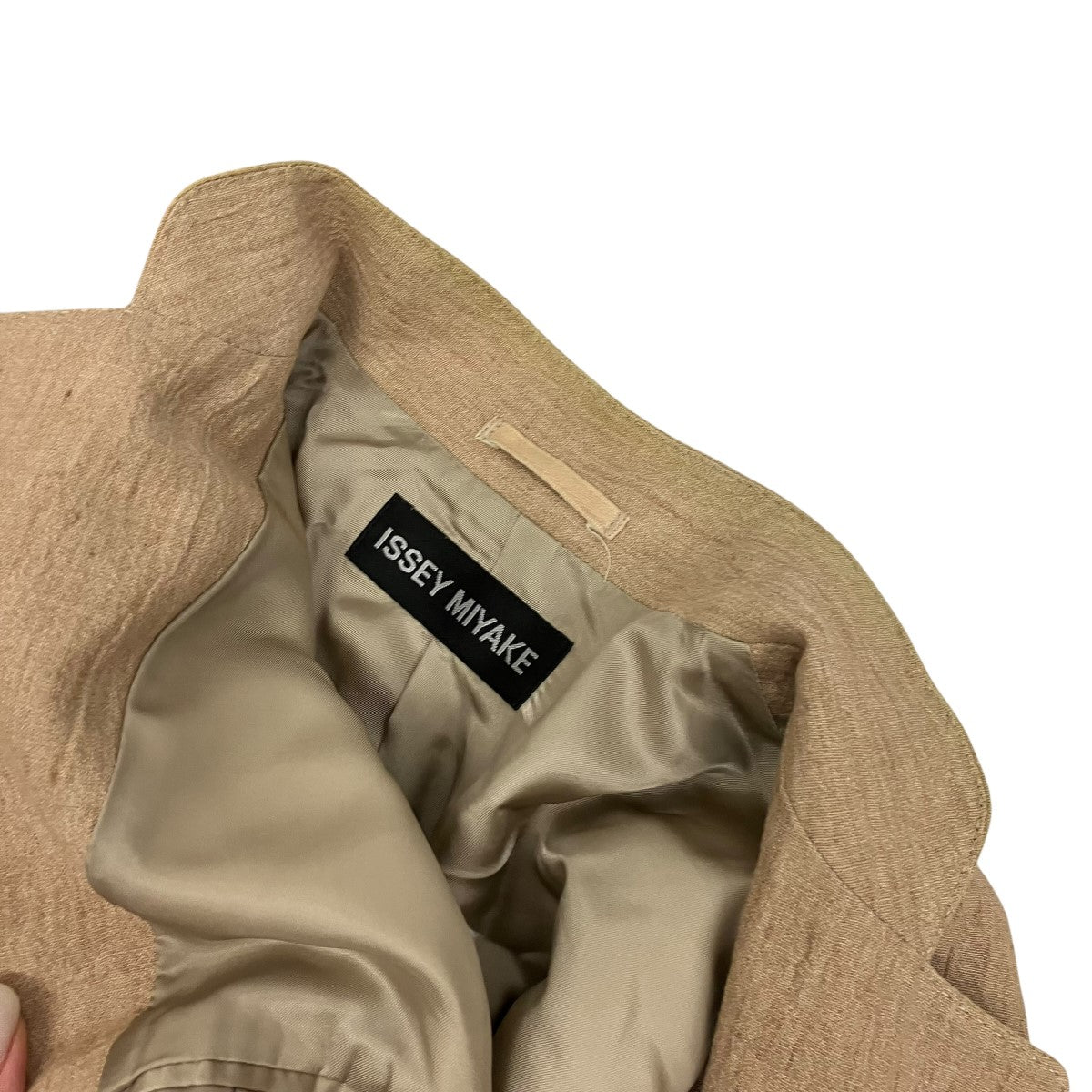 ISSEY MIYAKE MEN リネンジャケットME61FD198 古着・中古-8枚目のアイテム画像