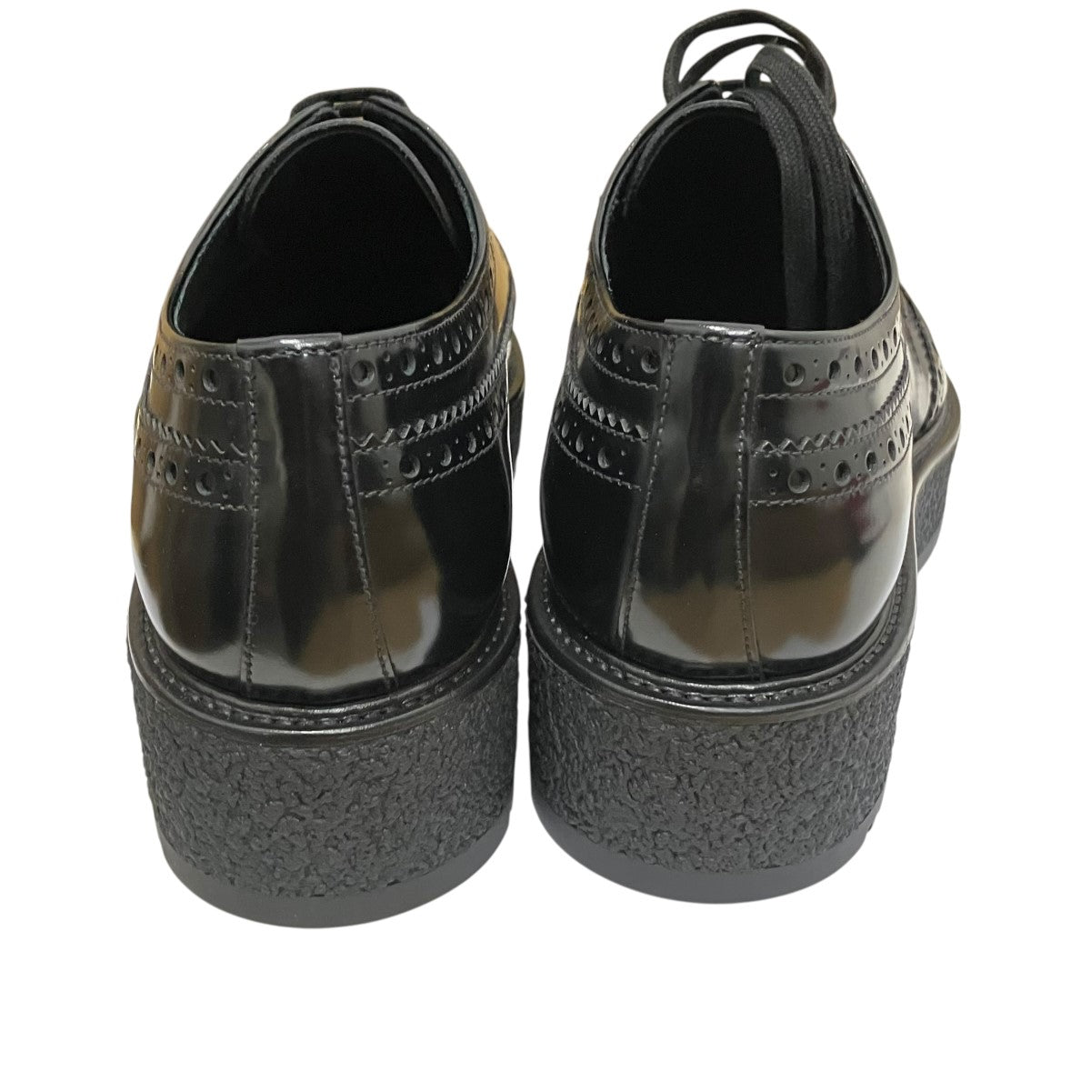 PRADA 厚底ウイングチップダービーシューズ2EG015 古着・中古-5枚目のアイテム画像