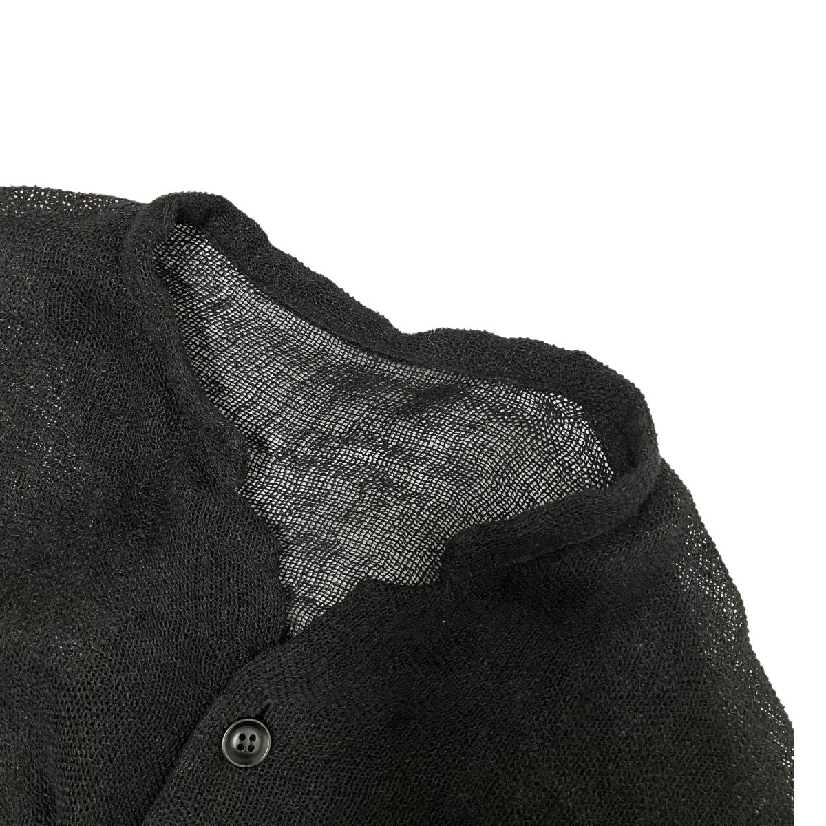 Y’s LENO CLOTH HALF SLEEVE BOX SHIRTメッシュ半袖シャツYT-B22-329 古着・中古-5枚目のアイテム画像