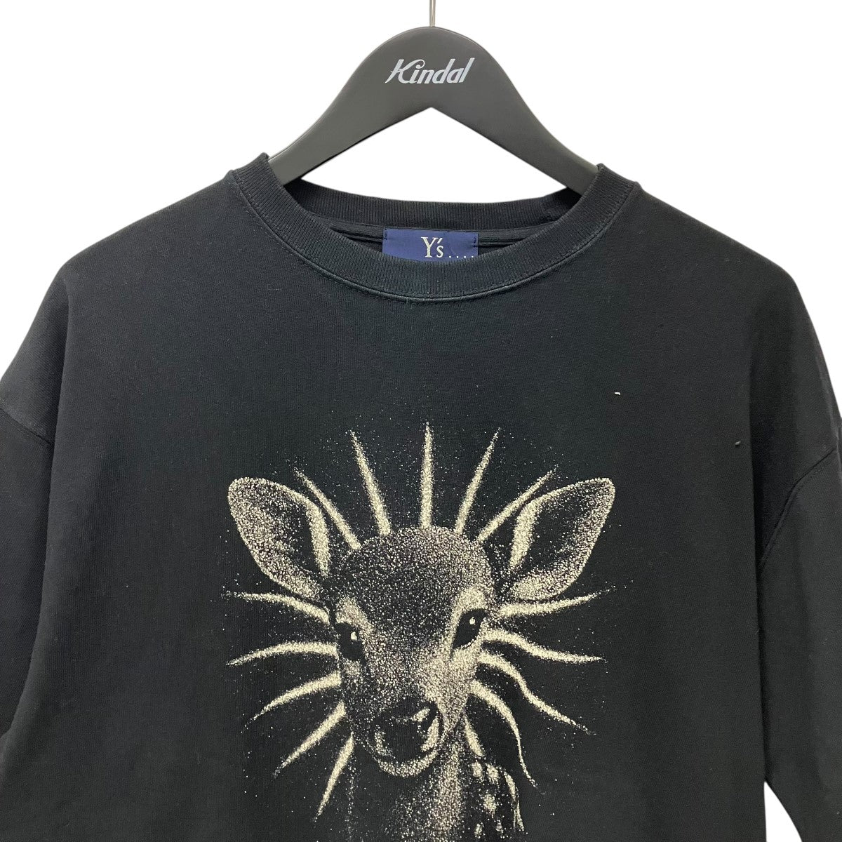 Y’s 25AWDEER Print Print TプリントTシャツYX-T41-051 古着・中古-3枚目のアイテム画像