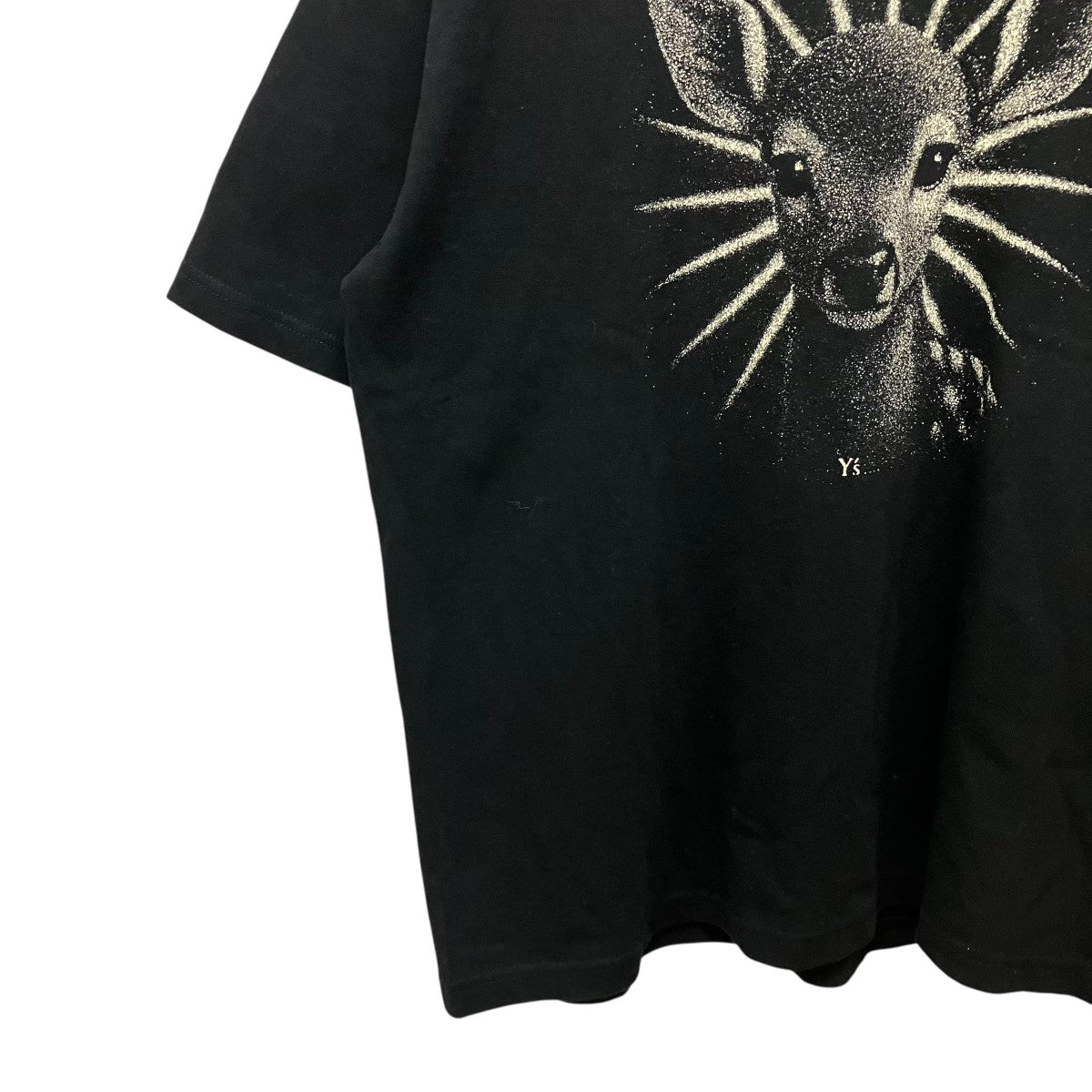 Y’s 25AWDEER Print Print TプリントTシャツYX-T41-051 古着・中古-5枚目のアイテム画像