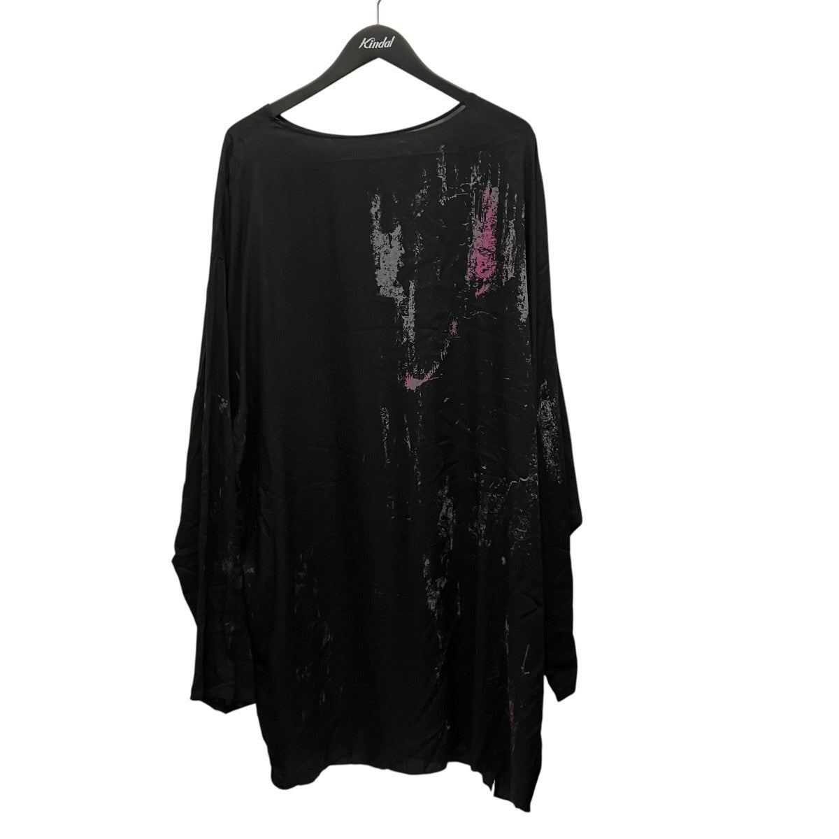 Y’s RAYON LAWN PULL OVERレーヨングラフィックプルオーバーYK-B02-215 古着・中古-1枚目のアイテム画像